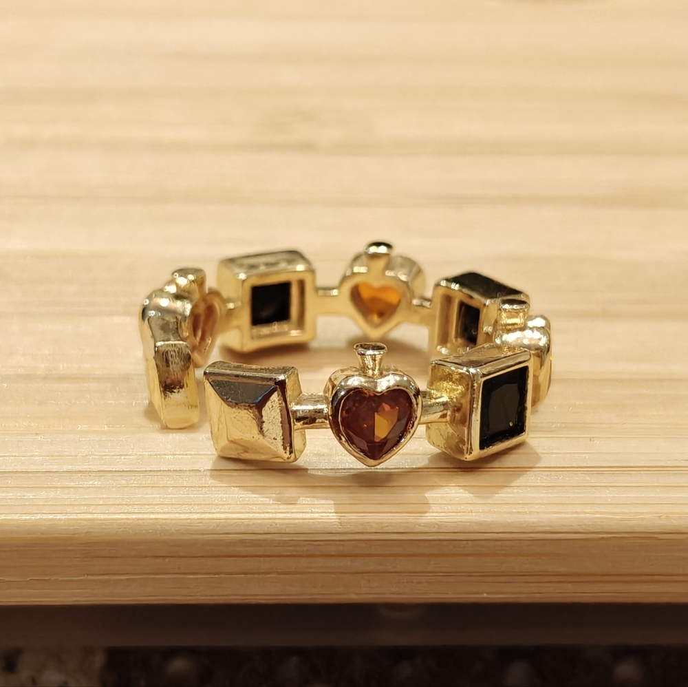 Set Of Four Open Rings - Picture 3 of 9